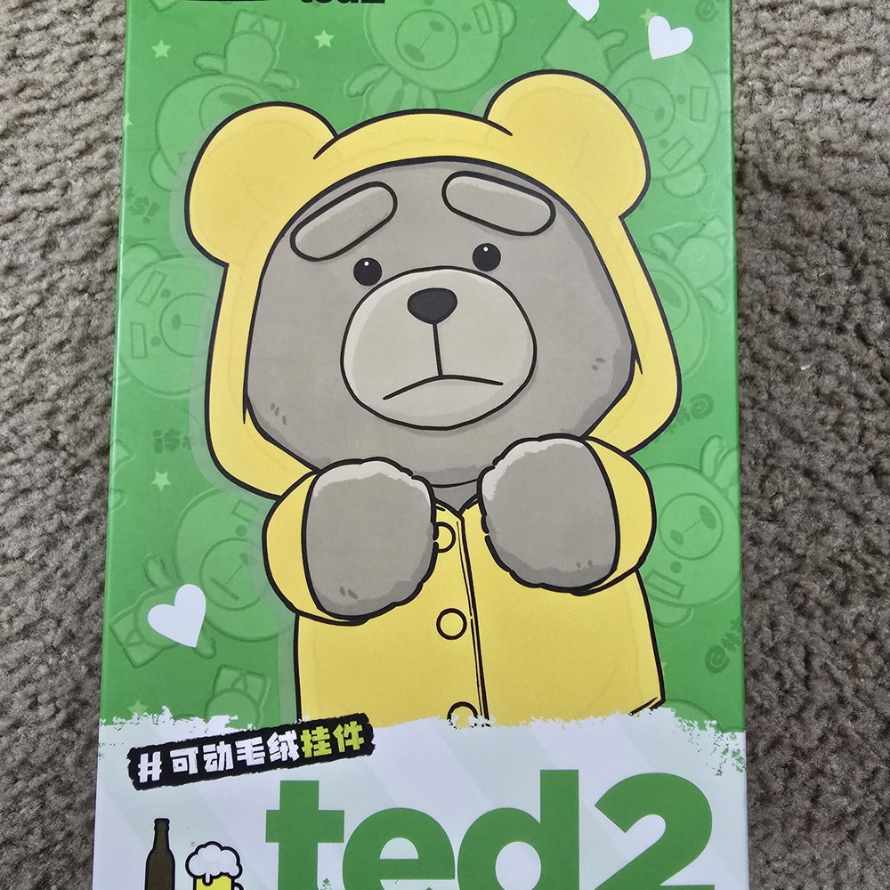 Ted 2 Plush Toy in Yellow Hoodie